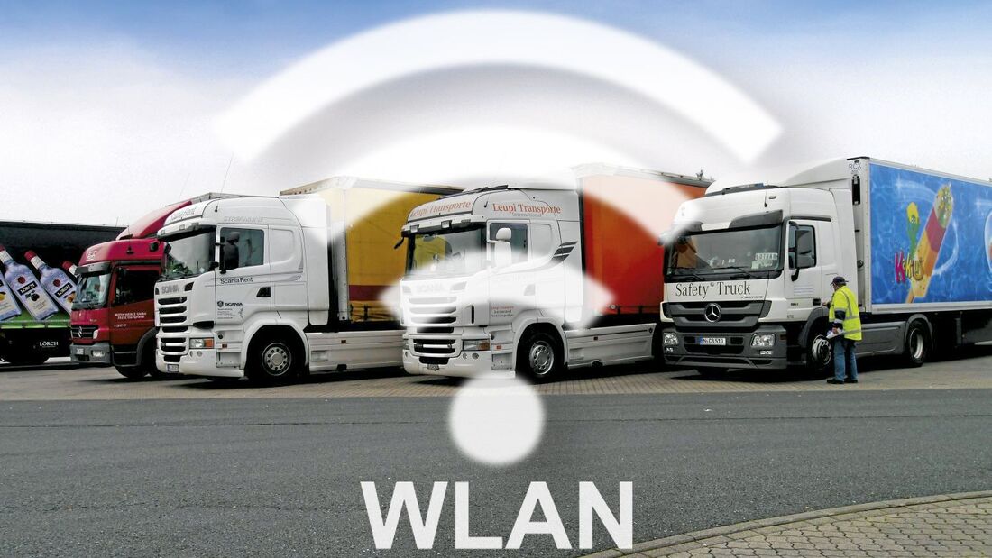 Lkw, Parkplatz