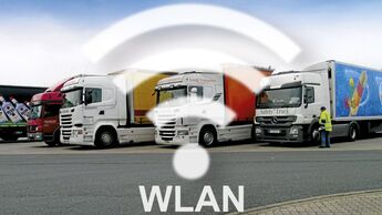 Lkw, Parkplatz