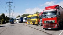 Lkw-Rastplatz
