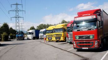 Lkw-Rastplatz