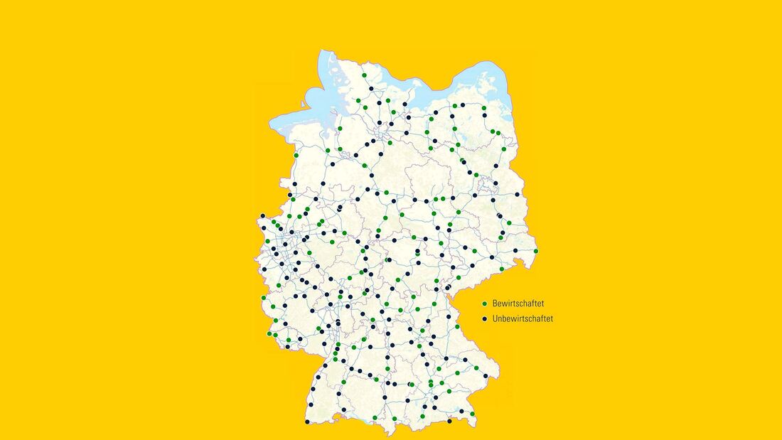 Lkw-Schnellladenetz in Deutschland
