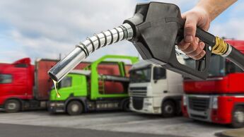 Lkw, Verbrauch, Diesel, Zapfpistole, Zapfhahn