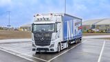Lkw auf Parkplatz