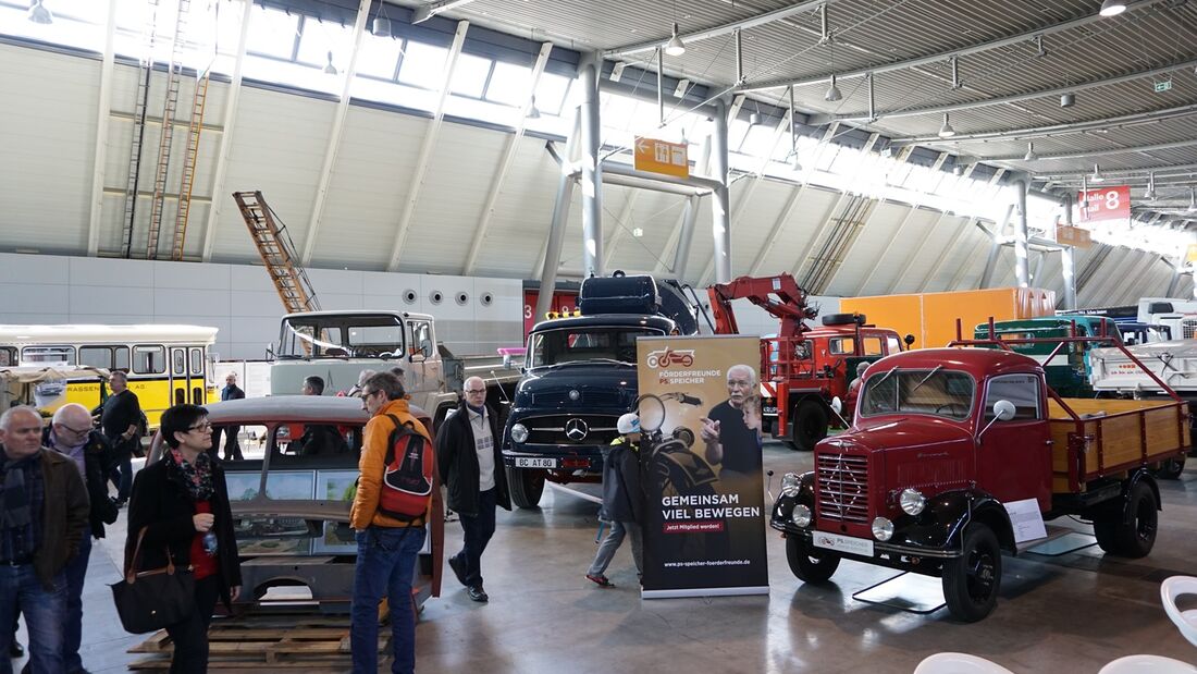 Lkw auf der Retro Classics