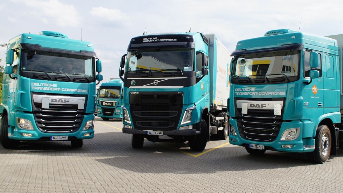 Lkw der Deutsche Transport Compagnie Erich Bogdan 