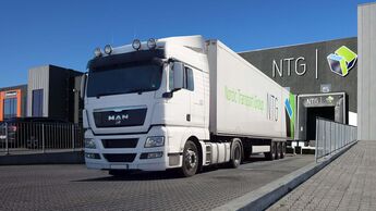 Lkw der NTG Nordic Transport Group