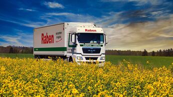 Lkw der Raben Group