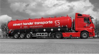 Lkw der Spedition Sievert