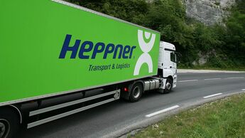 Lkw des Frankreich-Spezialisten Heppner 