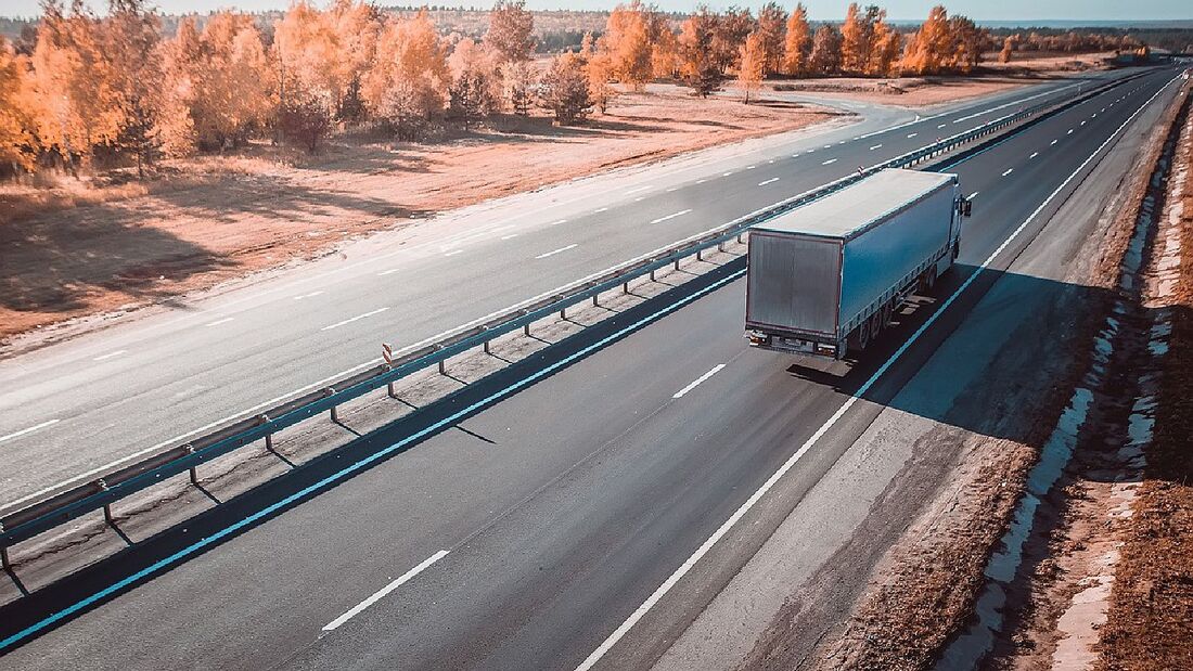 Lkw im Auftrag von Trucksters unterwegs