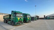 Lkw in Hof, Beuerlein Gruppe