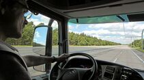Lkw mit Oberleitung
