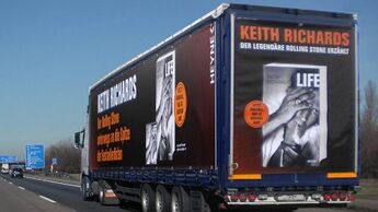 Lkw rollen für Keith Richards-Biographie