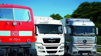 Lkw so ökologisch wie die Bahn.