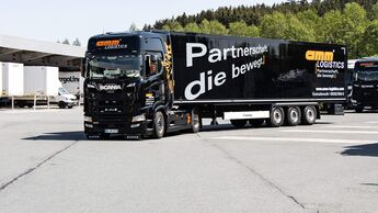 Lkw von Amm Logistics aus Konradsreuth