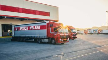 Lkw von Arthur Welter Transports in Luxemburg