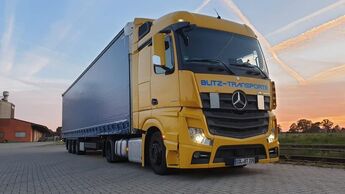 Lkw von Blitz Logistik