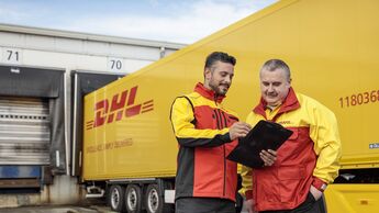 Lkw von DHL Freight