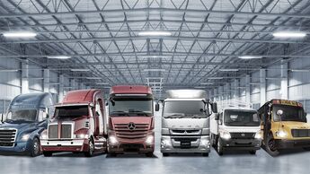 Lkw von Daimler Trucks