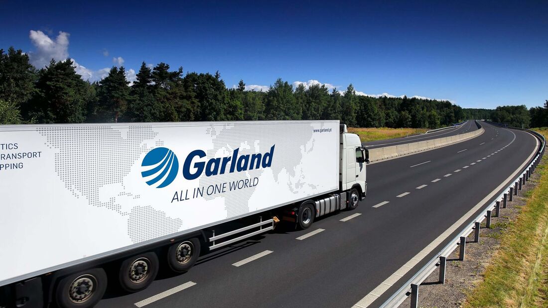 Lkw von Garland Transport Solutions in Portugal