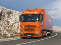 Lkw von Gebrüder Weiss in Russland