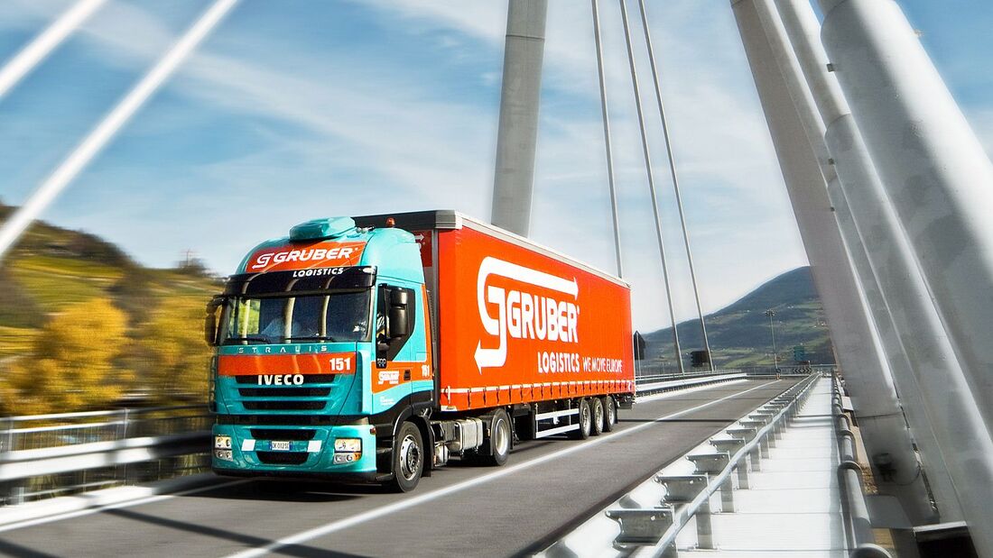Lkw von Gruber Logistics