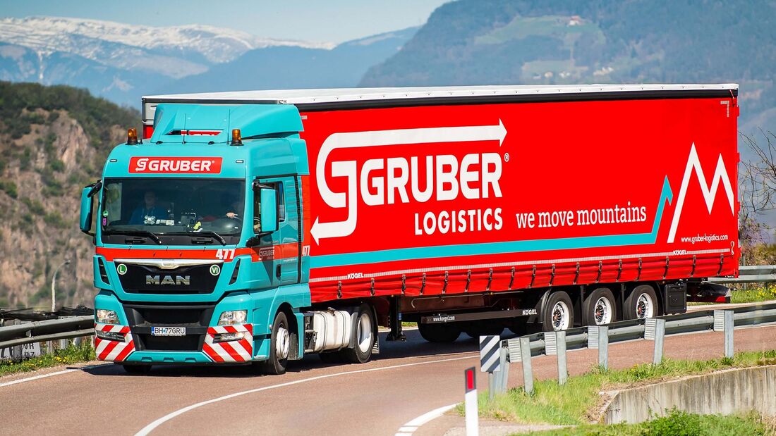 Lkw von Gruber Logistics