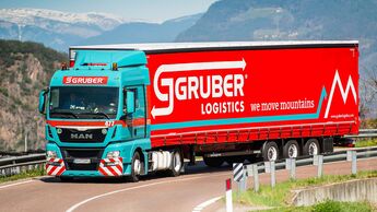 Lkw von Gruber Logistics