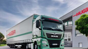 Lkw von Hugger Logistics