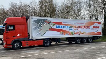 Lkw von Meyer Logistik Österreich