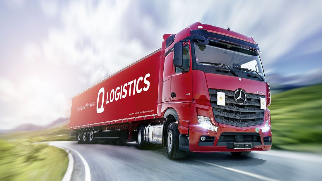 Lkw von Q-Logistics