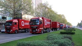 Lkw von Q-Logistics