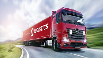Lkw von Q-Logistics