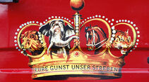 Löwen von MAN rollen für den Circus Krone