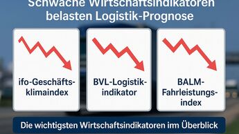 Logistik-Prognosen von ifo Institut, BVL und BALM