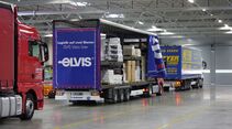 Logistik, Transport, Lkw, Trailer, Auflieger, Anhänger, Doppelstock, Krone, Fahrzeugbau, Wiese, ELVIS, Knüllwald, Ladungskooperation