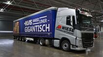 Logistik, Transport, Lkw, Trailer, Auflieger, Anhänger, Doppelstock, Krone, Fahrzeugbau, Wiese, ELVIS, Knüllwald, Ladungskooperation