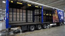 Logistik, Transport, Lkw, Trailer, Auflieger, Anhänger, Doppelstock, Krone, Fahrzeugbau, Wiese, ELVIS, Knüllwald, Ladungskooperation
