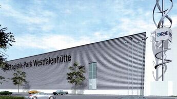 Logistikpark, Westfalenhütte, Dortmund, Animation, Garbe Logistic