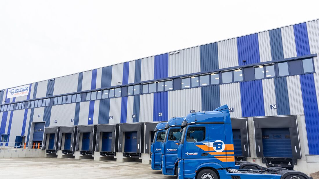 Logistikzentrum der Spedition Brucker in Schwäbisch Gmünd