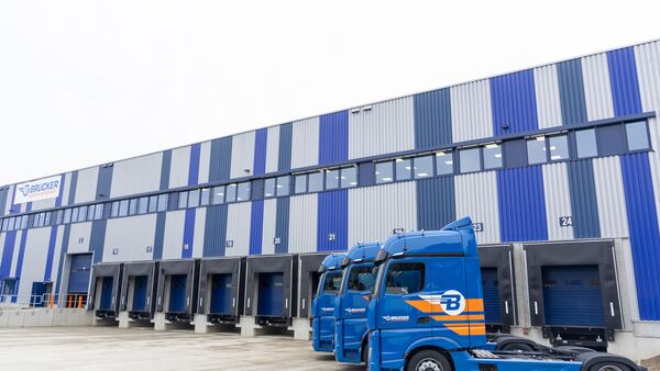 Logistikzentrum der Spedition Brucker in Schwäbisch Gmünd