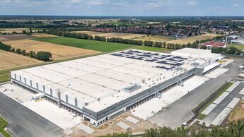Logistikzentrum von Aldi Nord in Lehrte-Aligse bei Hannover