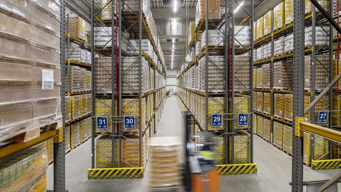Logistikzentrum von DB Schenker in Güstrow