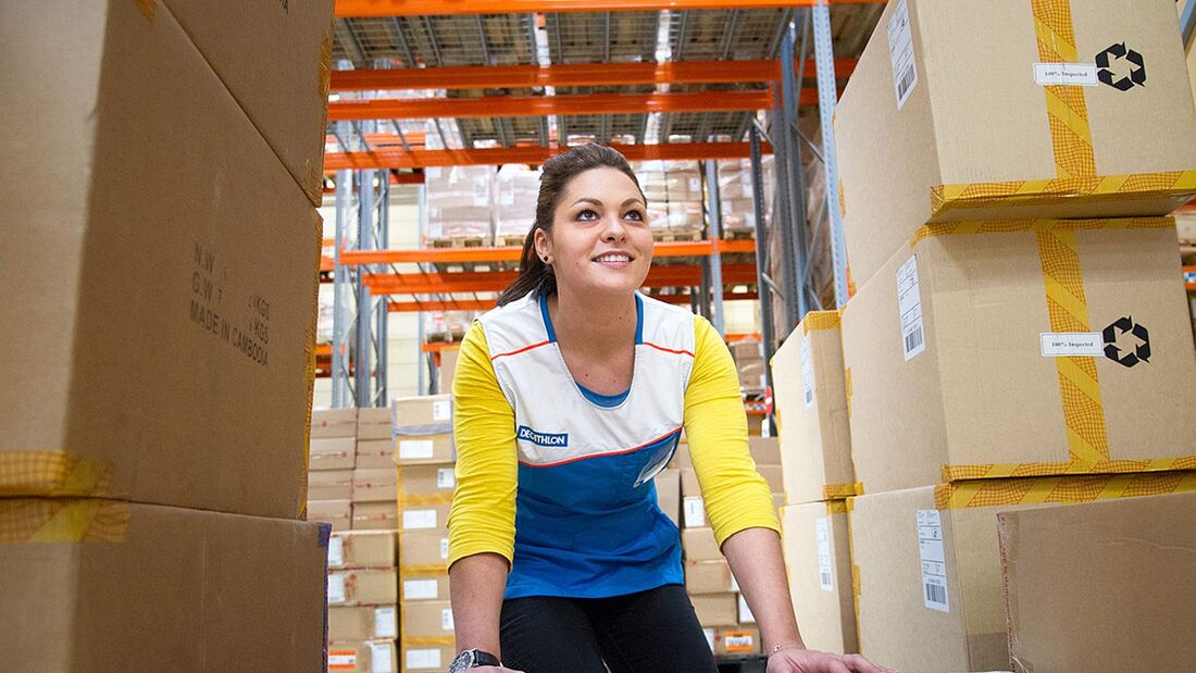 Logistikzentrum von Decathlon