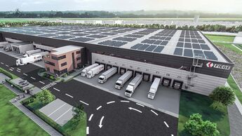 Logistikzentrum von Fiege in Borna bei Leipzig
