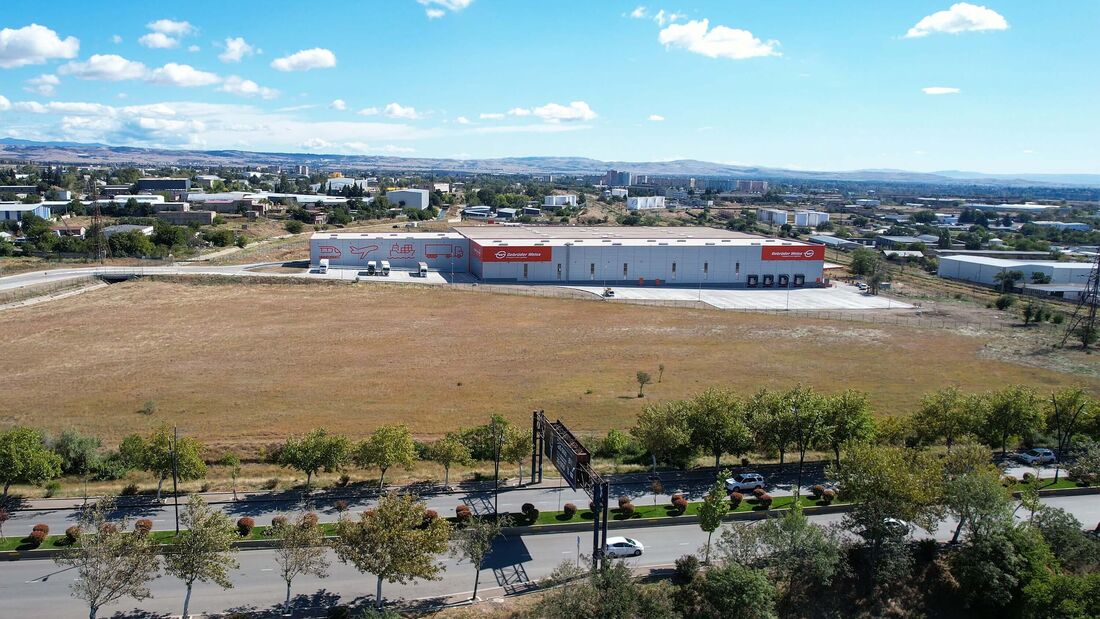 Logistikzentrum von Gebrüder Weiss in Tiflis