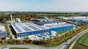 Logistikzentrum von Wiedmann & Winz in Laichingen