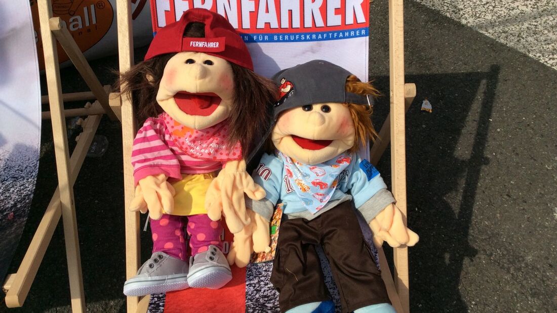 Lohfeldener Rüssel Truck Show, Maskottchen des Verein für Krebskranke Kinder e.V. Kassel. Foto: Sylvia Fischer