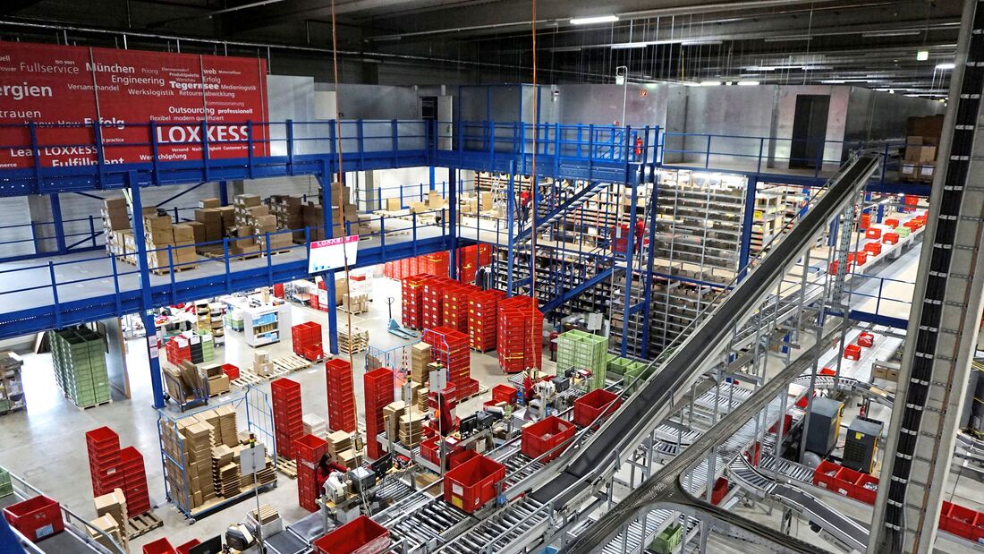 Loxxess, Aurach, E-Commerce-Logistik, Lager