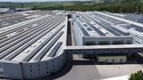 Luftbild der Logistikanlage in Rothenburg ob der Tauber